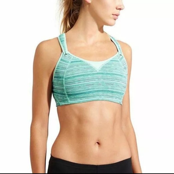 Brooks Other - Brooks Running Rebound Racer Running Bra Color Pool Ikat Sz 32C!